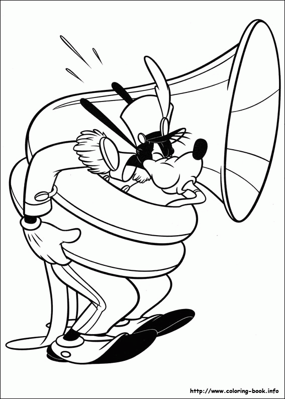 Goofy kolorowanki